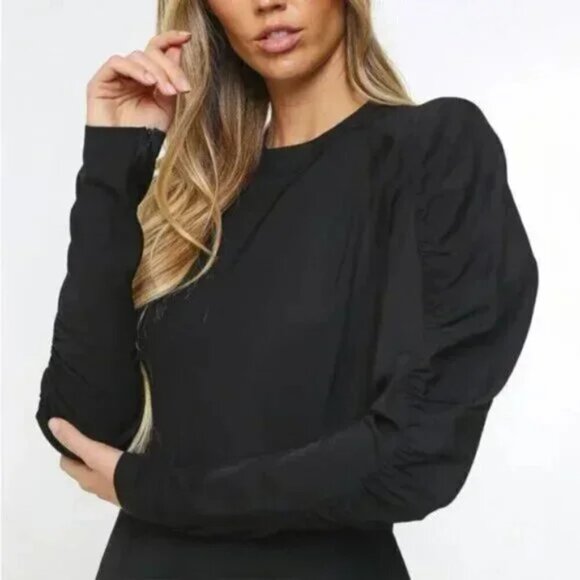 Rag & Bone Stephanie Puff Sleeve Dress - Picture 3 of 5